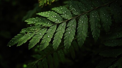 Shady Rain Garden
